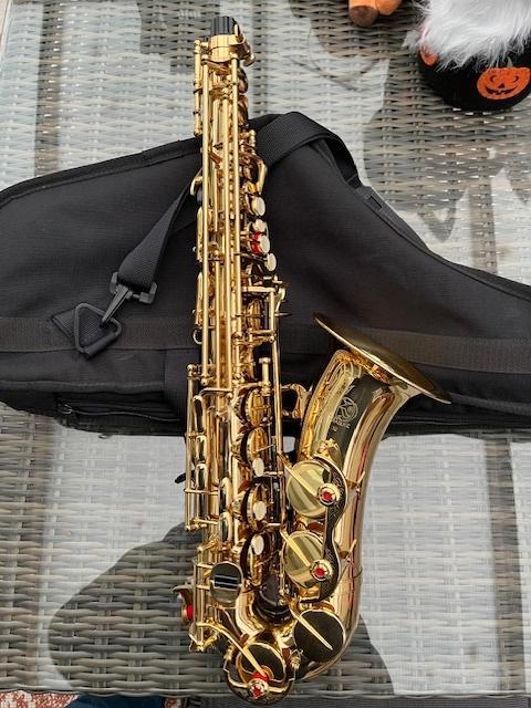 Altsaxofoon Amati Kraslice Type Nieuw Brass AAS32, Muziek en Instrumenten, Blaasinstrumenten | Saxofoons, Zo goed als nieuw, Alt