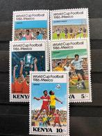 Voetbal, Kenia 1986, Postzegels en Munten, Postzegels | Thematische zegels, Ophalen of Verzenden, Postfris