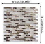 20 stuks zelfklevende mozaïek tegels (2 euro per stuk), Ophalen of Verzenden, Minder dan 10 m²