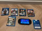 PS Vita (Oled) met games, Spelcomputers en Games, Avontuur en Actie, Online, Gebruikt, 1 speler