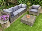 lounge set (gebruikt), Tuin en Terras, Ophalen, Kunststof, Gebruikt, Bank