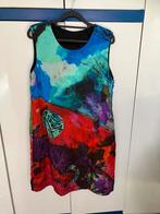 Aventures des Toiles zijden zomerjurkje 46, Kleding | Dames, Jurken, Blauw, Maat 42/44 (L), Ophalen of Verzenden, Zo goed als nieuw