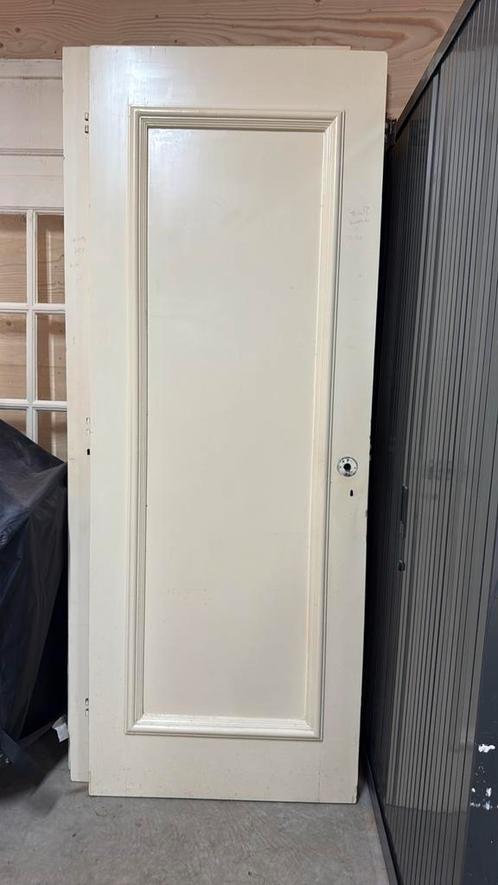3x prachtige originele binnen deur deuren jaren 30 1930, Doe-het-zelf en Verbouw, Deuren en Horren, Gebruikt, Binnendeur, 200 tot 215 cm