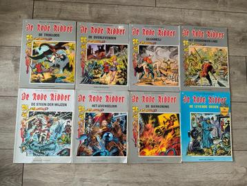 Lot 8 x Stripboek de Rode Ridder Grijze Serie - Stripboeken beschikbaar voor biedingen