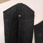 Josh V cowboy laarzen zwart echt suede (+vlek) 37 nr 50093, Josh V, Hoge laarzen, ., Zwart