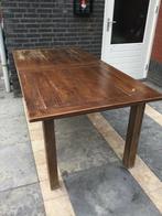 Teak houten tafel, Huis en Inrichting, Tafels | Eettafels, Ophalen, Gebruikt, Teakhout, 200 cm of meer