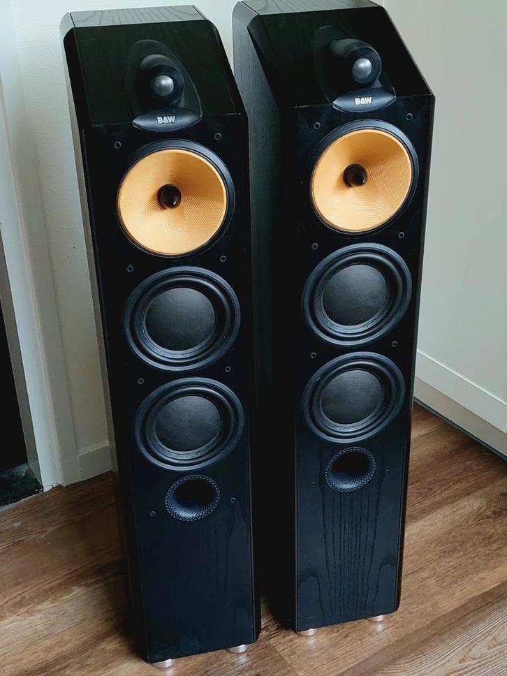 B&W CDM 9NT Luidsprekers - Topklasse Geluid, Audio, Tv en Foto, Luidsprekers, Front, Rear of Stereo speakers, 120 watt of meer