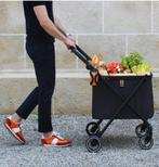 Senioren boodschappenkar  2 in 1, Ophalen of Verzenden, Opvouwbaar, Zo goed als nieuw