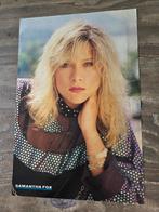 Jaren '80 Poster van Samantha Fox, Ophalen of Verzenden, Zo goed als nieuw, Rechthoekig Staand