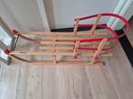 Houten slee met zitje, Kinderen en Baby's, Speelgoed | Buiten | Sleeën, Ophalen, Zo goed als nieuw