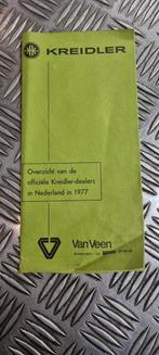 Te koop overzicht van de officiële kreidler dealers 1977, Ophalen of Verzenden, Nieuw