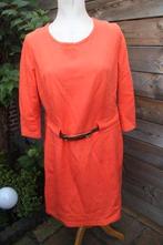 Jurk oranje Caroline Biss mt 46 Vaste prijs AANBIEDING, Maat 46/48 (XL) of groter, Oranje, Ophalen of Verzenden, Zo goed als nieuw