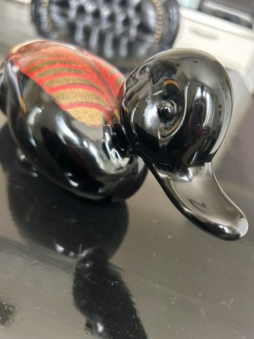 Grote vintage gans in Muranoglas, Italië, jaren 70, Verzamelen, Beelden en Beeldjes, Zo goed als nieuw, Ophalen of Verzenden