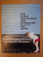 Folder de neiuwe Ford Cortina, Ophalen of Verzenden, Gelezen, Ford
