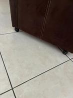 4 comfortabele eettafelstoelen – bruin, met armleuningen, Ophalen, Bruin, Zo goed als nieuw, Vier