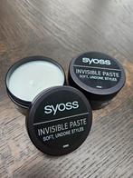 syoss invisible paste wax/gel, Nieuw, Ophalen of Verzenden