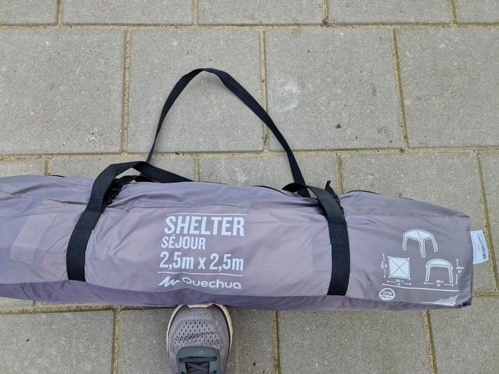 Quechua Shelter Séjour - Ideaal voor de Camping of festival!, Caravans en Kamperen, Tenten, Zo goed als nieuw, Ophalen