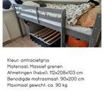 Halfhoogslaper Ties, Kinderen en Baby's, Kinderkamer | Stapelbedden en Hoogslapers, Ophalen, Zo goed als nieuw, Halfhoogslaper