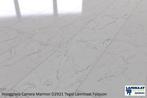 Hoogglans Tegel Laminaat Carrara Marmer Wit 61cm X 61cm, Huis en Inrichting, Stoffering | Vloerbedekking, Tegel laminaat marmer look wit