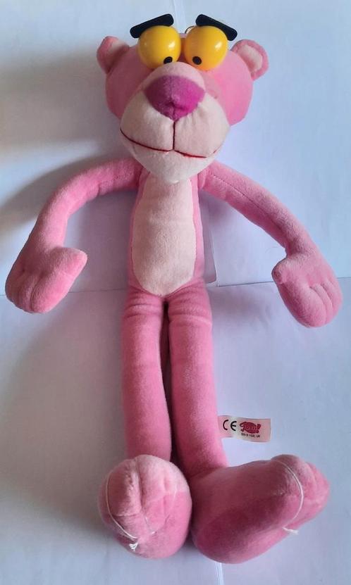 Pink Panther knuffel met zuignap ca. 43cm lang, Kinderen en Baby's, Speelgoed | Knuffels en Pluche, Gebruikt, Overige typen, Ophalen of Verzenden