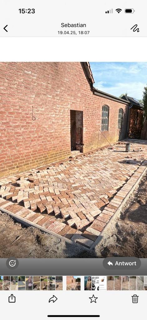 OUDE BESTRATING  KLINKERS, Huis en Inrichting, Overige Huis en Inrichting, Gebruikt, Ophalen