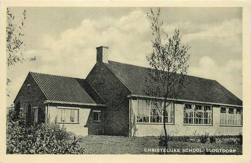 (304-239-041) Slootdorp Christelijke School, Verzamelen, Ansichtkaarten | Nederland, Noord-Holland, Verzenden