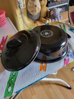 BK Braadpan met Deksel  voor gas, Huis en Inrichting, Keuken | Potten en Pannen, Gebruikt, Ophalen of Verzenden, Rvs, Keramische plaat