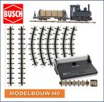 Busch H0f Veldspoor Startset met stoomlocomotief NIEUW, Hobby en Vrije tijd, Modeltreinen | H0, Overige merken, Treinset, Gelijkstroom