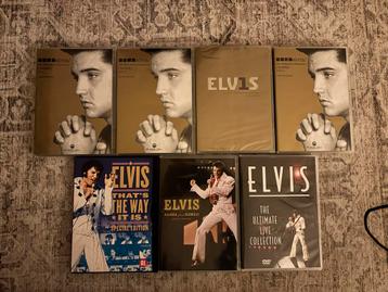 Elvis DVD Collectie - 7 Diverse Titels beschikbaar voor biedingen