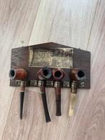 Antiek Pijpenrek met 4 Pijpen Sigaar, Antiek en Kunst, Ophalen