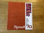 Plymouth Brochure 1970 - Valiant, Belvedere, Satellite, Ophalen of Verzenden, Gelezen