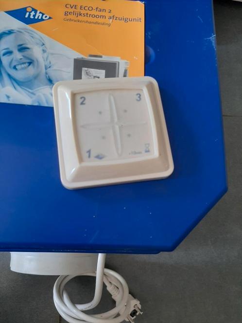 Mechanische ventilatie met afstandsbediening, Doe-het-zelf en Verbouw, Ventilatie en Afzuiging, Gebruikt, Afzuiger, Ophalen of Verzenden