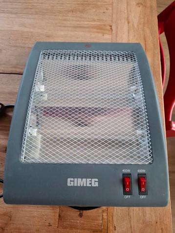 Zo goed als nieuwe GIMEG Quartz elektrische kachel GQK-065 beschikbaar voor biedingen