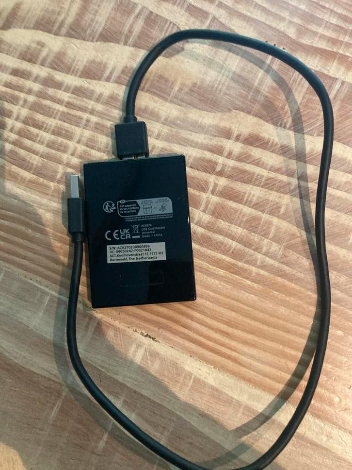 Kaartlezer - ACT AC6370, Computers en Software, Geheugenkaartlezers, Gebruikt, Ophalen