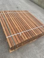 Nieuwe lamellen hardhoutrn schuttingen!, Ophalen, 1 tot 2 meter, 6 meter of meer, Zo goed als nieuw