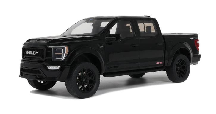 Ford Shelby F-150 Centennial Edition 2024 zwart, Hobby en Vrije tijd, Modelauto's | 1:18, Nieuw, Auto, Overige merken, Ophalen of Verzenden