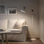 IKEA Ranarp - Staande/leeslamp, ecru, Huis en Inrichting, Lampen | Vloerlampen, Ophalen, Zo goed als nieuw, Metaal, Industriële stijl met een vintage touch