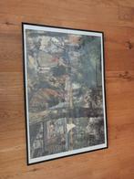 Ingelijste Poster, Antiek en Kunst, Ophalen of Verzenden
