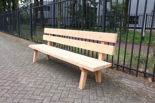 Parkbank Daan, Huis en Inrichting, Banken | Bankstellen, Nieuw, 75 tot 100 cm, Ophalen