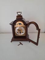 Antieke Tafelklok met Maanstand, Ophalen of Verzenden