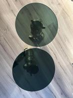 Panter/luipaard bijzettafeltjes, Minder dan 55 cm, Gebruikt, Rond, Ophalen