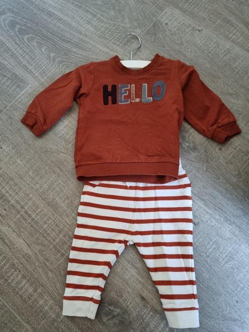 Setje van Name It maat 62, Kinderen en Baby's, Babykleding | Maat 62, Zo goed als nieuw, Jongetje, Pakje, Ophalen of Verzenden