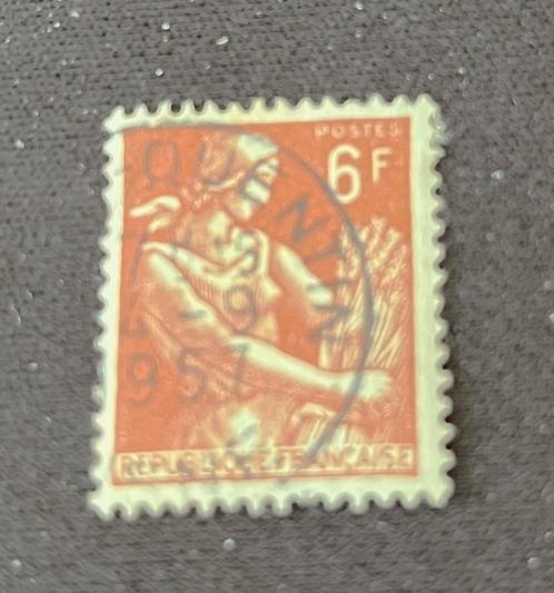 1957 Frankrijk Moissonneuse  Yvert 1115 gebruikt, Postzegels en Munten, Postzegels | Europa | Frankrijk, Gestempeld, Verzenden