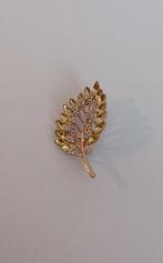 Blad broche, Sieraden, Tassen en Uiterlijk, Broches, Overige materialen, 4 tot 7 cm, Overige kleuren, Nieuw