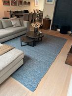 Groot Blauw Gemêleerd Vloerkleed 275x325cm, Huis en Inrichting, Ophalen, Blauw, Zo goed als nieuw, 200 cm of meer