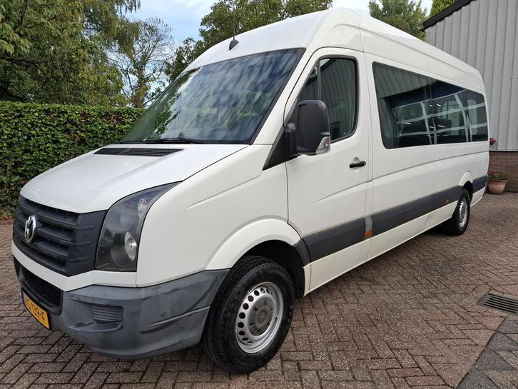 Volkswagen Crafter 35 2.0 TDI L3H2 BM 9675.- INCL BTW 9-PERS, Auto's, Volkswagen, Bedrijf, Te koop, Overige modellen, ABS, Airconditioning