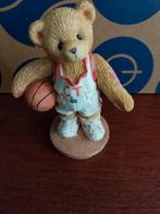 Larry, beren beeldje, Verzamelen, Beeldje, Ophalen of Verzenden, Cherished Teddies, Zo goed als nieuw