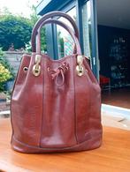 Italiaanse design damestas leder, Sieraden, Tassen en Uiterlijk, Tassen | Damestassen, Ophalen of Verzenden, Zo goed als nieuw