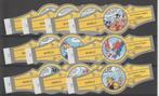 reeks - 1286 asterix   1-10   sigarenbandjes, Verzamelen, Ophalen of Verzenden, Zo goed als nieuw, Sigarenbandjes