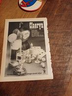 Advertentie van Claeryn jonge jenever 1971, Verzamelen, Ophalen of Verzenden, Zo goed als nieuw, Overige typen